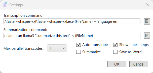 CLEAR application window