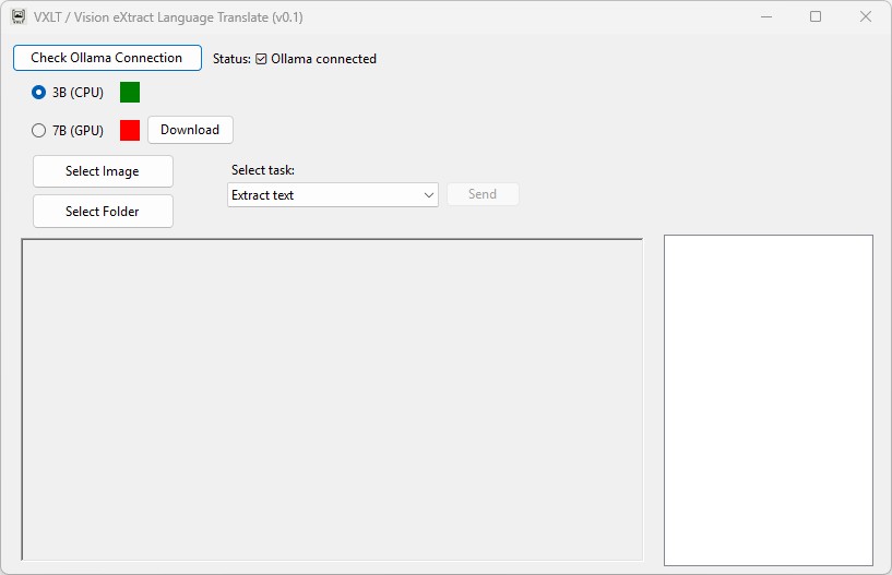VXLT application window